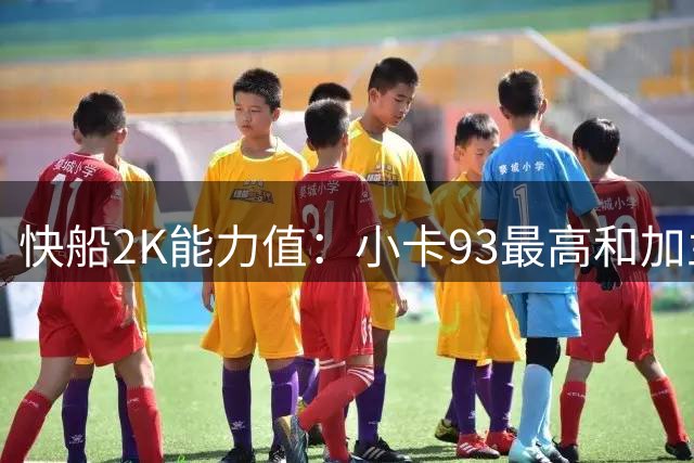 快船2K能力值：小卡93最高&加兰84第二 八村塁79第三